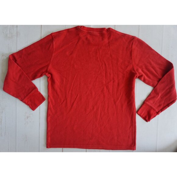 Polo Ralph Lauren Men Red Long-Sleeve Sleepwear Top – Size M - Picture 5 of 6